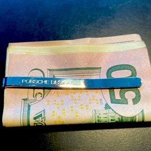 Authentic Porsche Design money clip